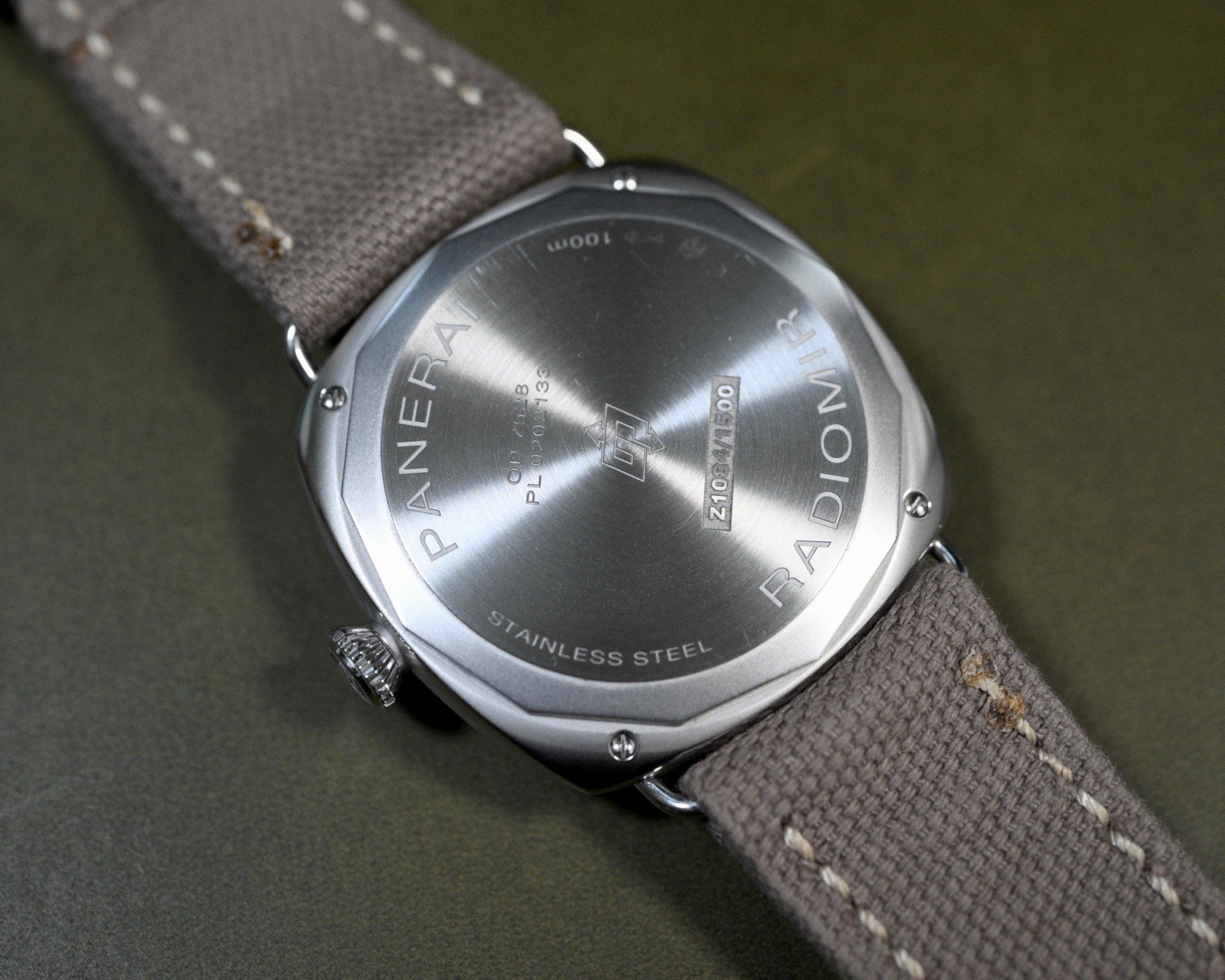 Panerai Radiomir Tre Giorni PAM01350 Complete Set 2025 with Extra Strap