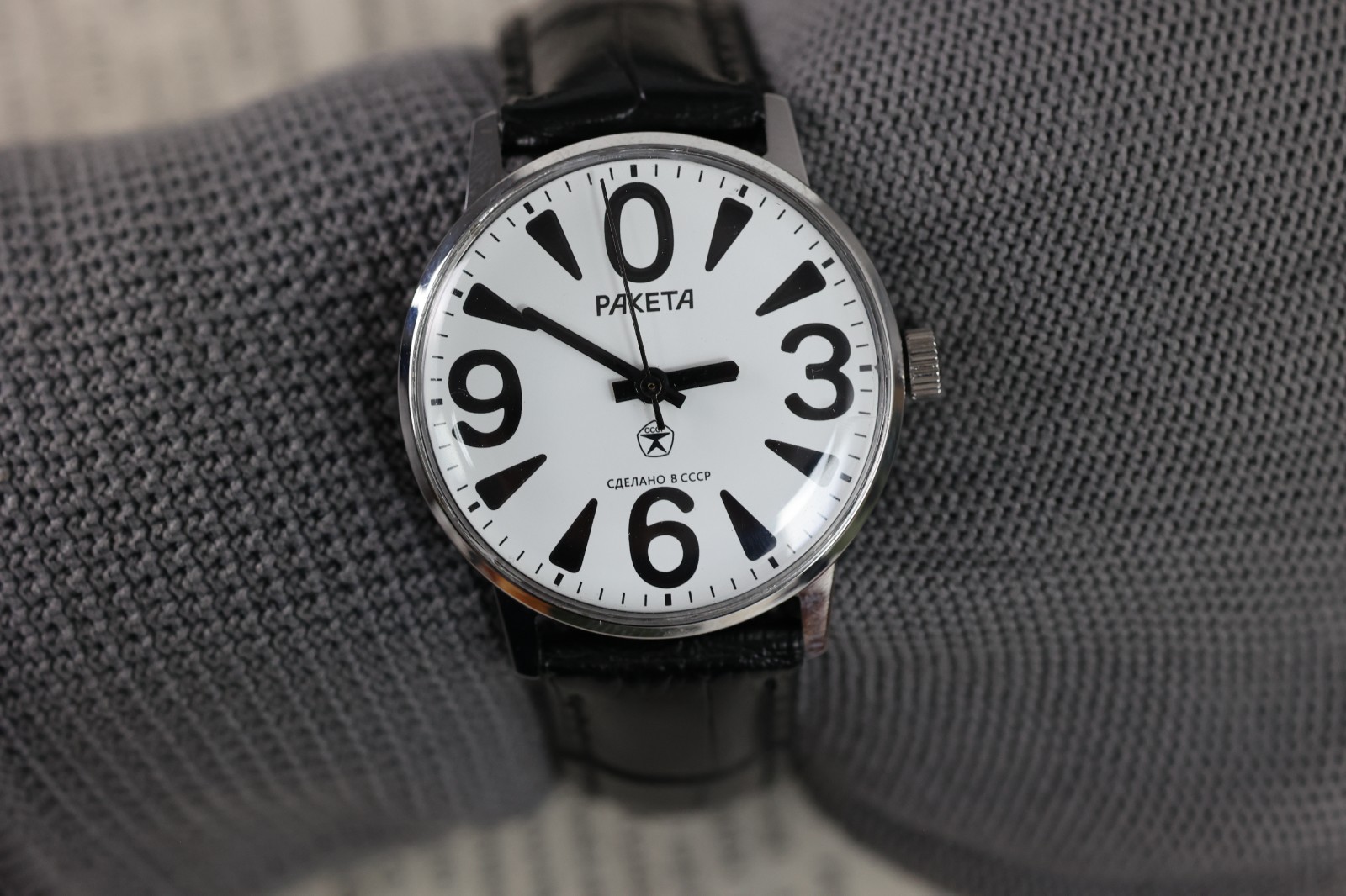 Raketa BIG ZERO mechanical 2609 Raketa small Zero raketa 0 Unisex case 34mm.