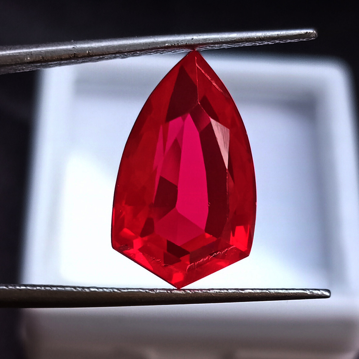 Natural Fancy Cut Blood Pigeon Red Ruby 11.80 Ct Certified Loose Gemstone