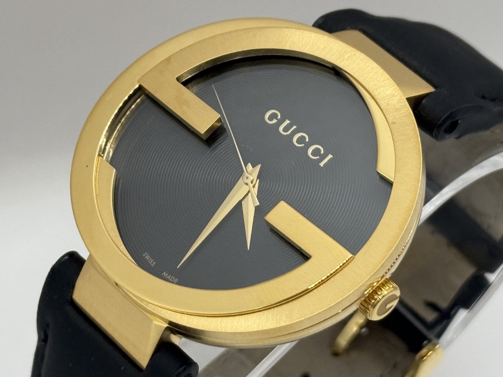 Gucci YA133208 Interlocking Grammy Special Edition Men’s 42mm Black Watch
