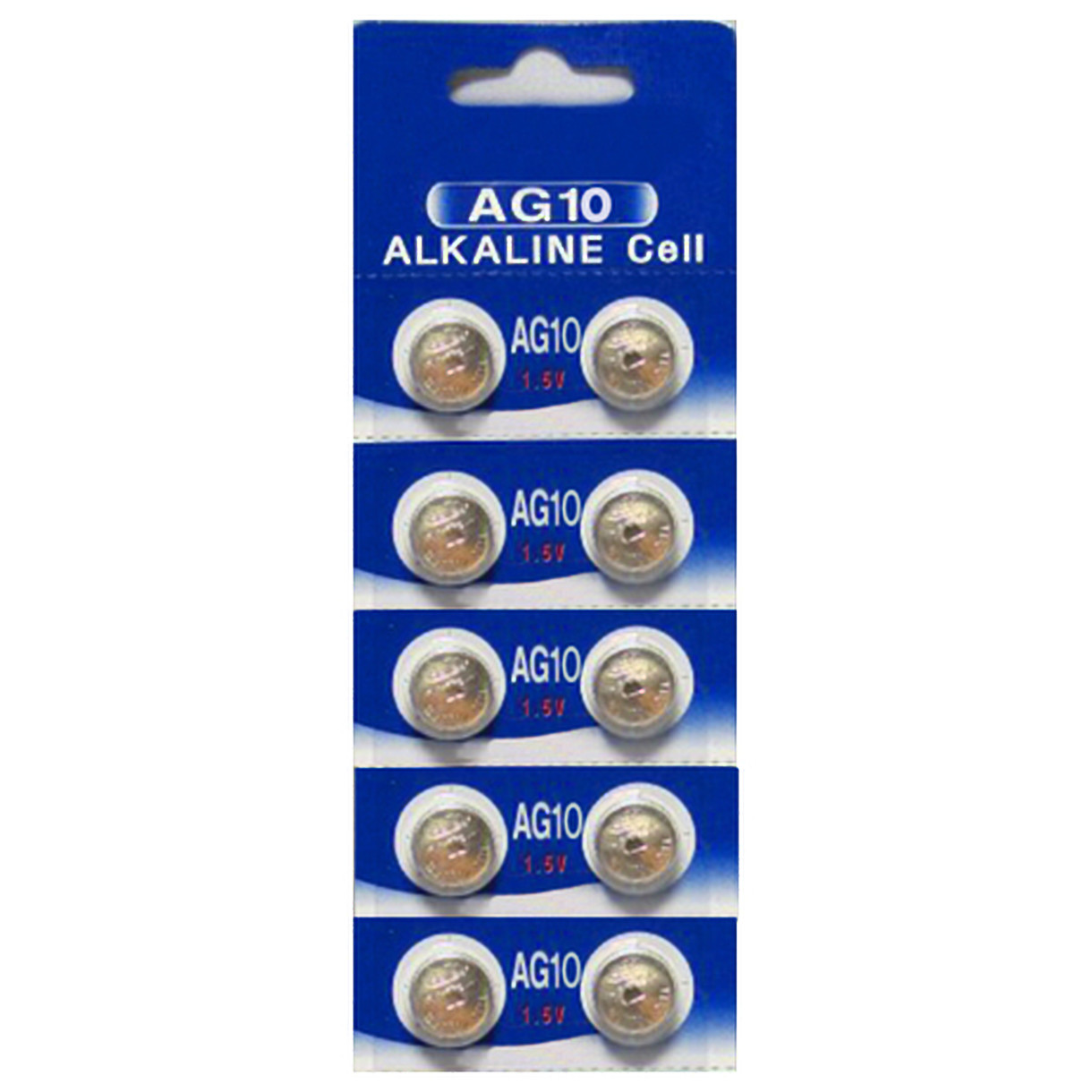AG10 1.5V LR1130 389 BUTTON / COIN CELL WATCH BATTERIES