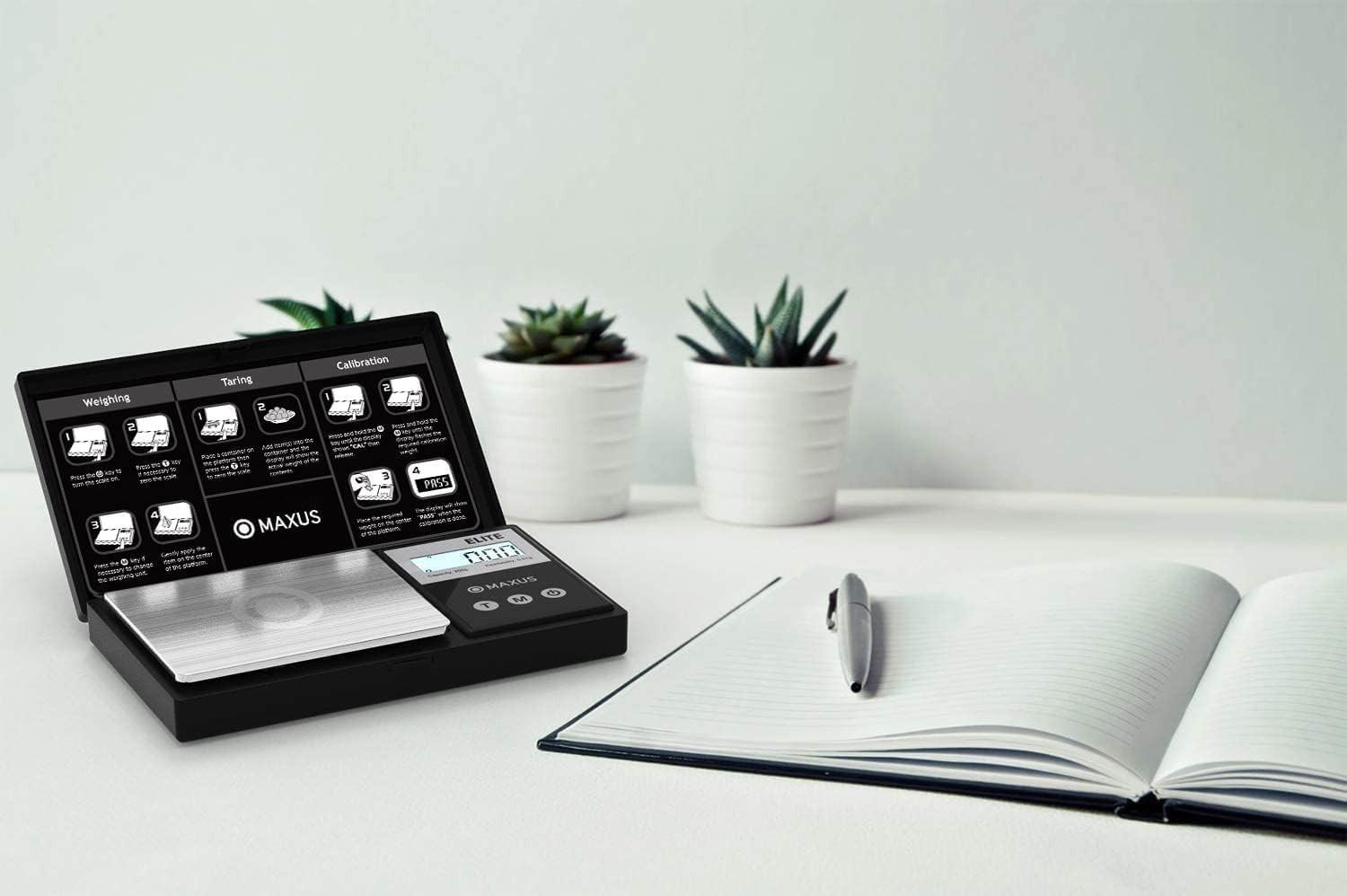 Versatile Mini Digital Scale 500g Capacity with Tare Function & Multiple Units