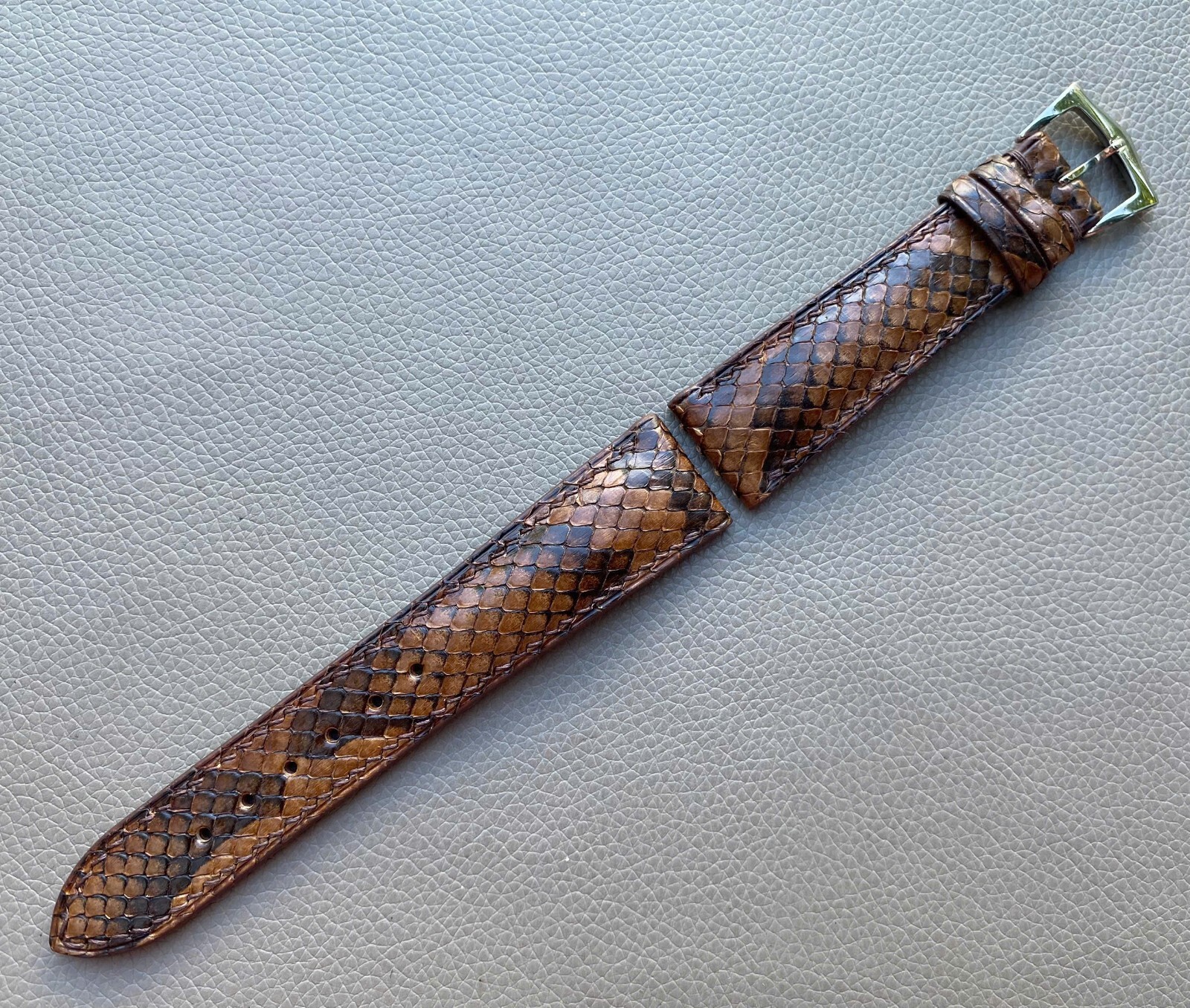 Genuine Snake Skin Watch Strap Band size14 15 16 17 18 19 20 21 22 23 24 25 26mm