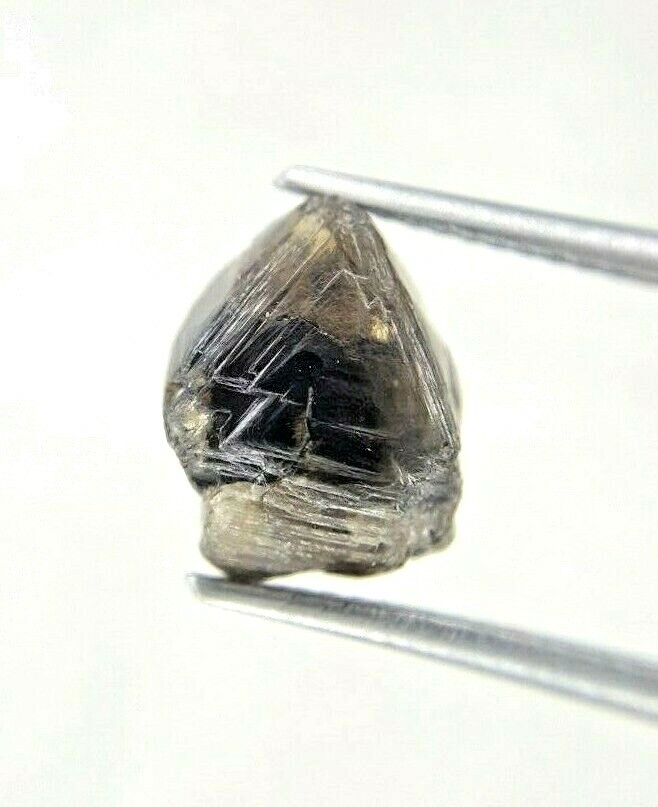 Uncut Diamond Sparkling Natural Triangle Shape 5.04tcw Brownish Gray for Jewel