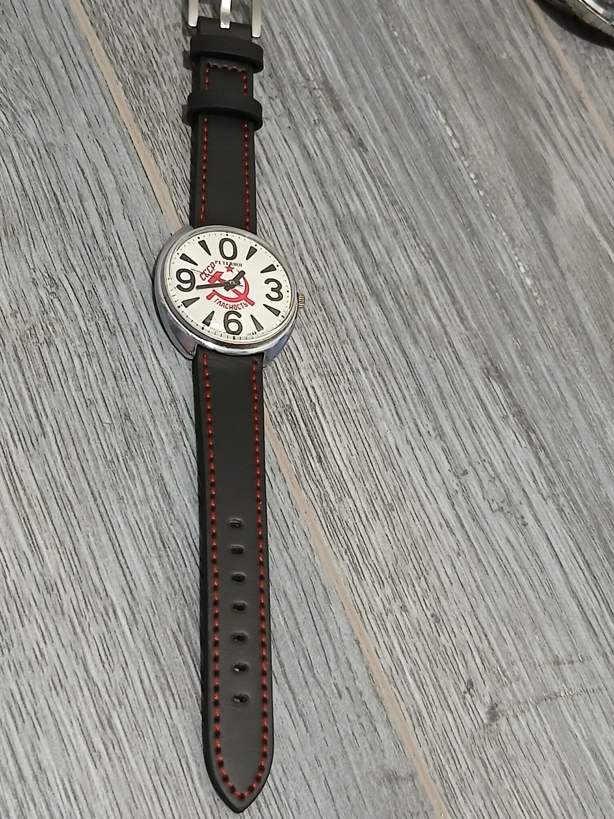 Rare wrist watch RAKETA Big ZERO PETERHOF (working),ORIGINAL,SSSR