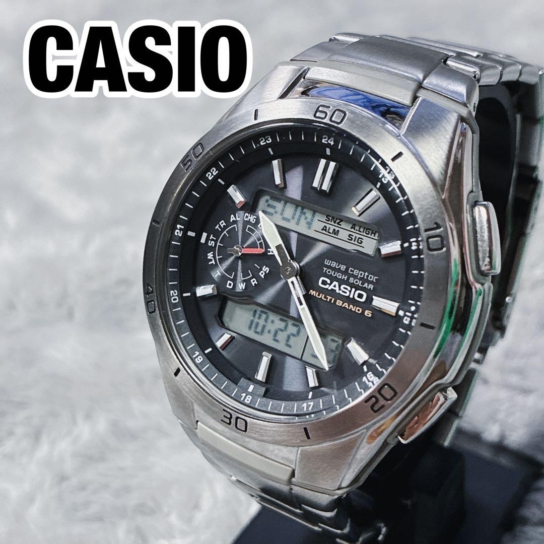 Casio Wave Ceptor WVA-M650TD-1AJF Titanium Solar Radio Men’s Watch New JDM