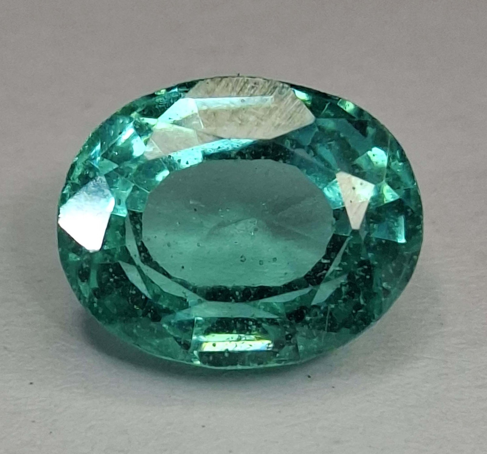 Certified Emerald Natural Green Oval Cut 5-7 Ct Zambian Loose Gemstone
