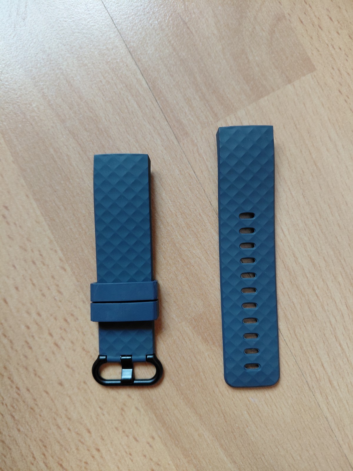 Fitbit Charge 3/4 Replacement Straps X 2 Black and Dark Blue – Size Small -BNWT.