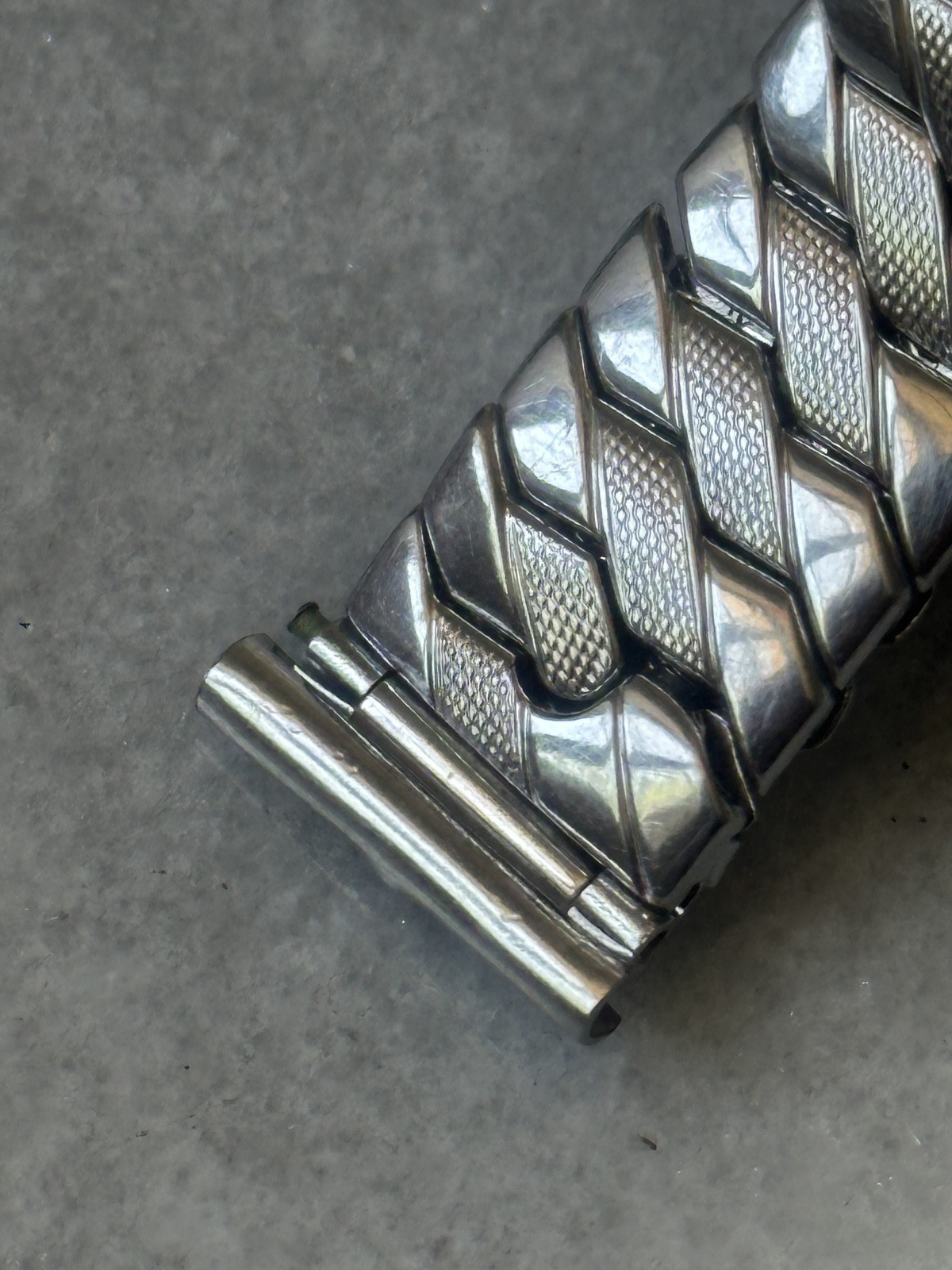 Bracelet de montre vintage extensible Rodi & Wienenberger Elastofixo