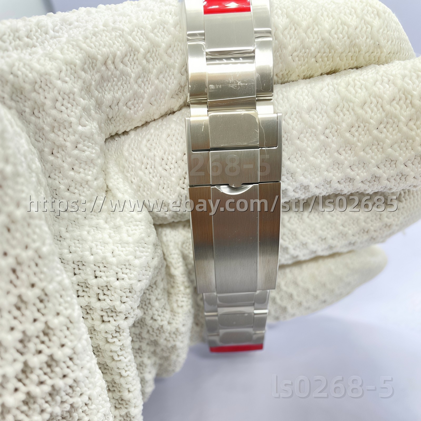 DIY Watch Part Kit for 3285 Movement 42mm SS Case+Dial+Hands+Steel Strap