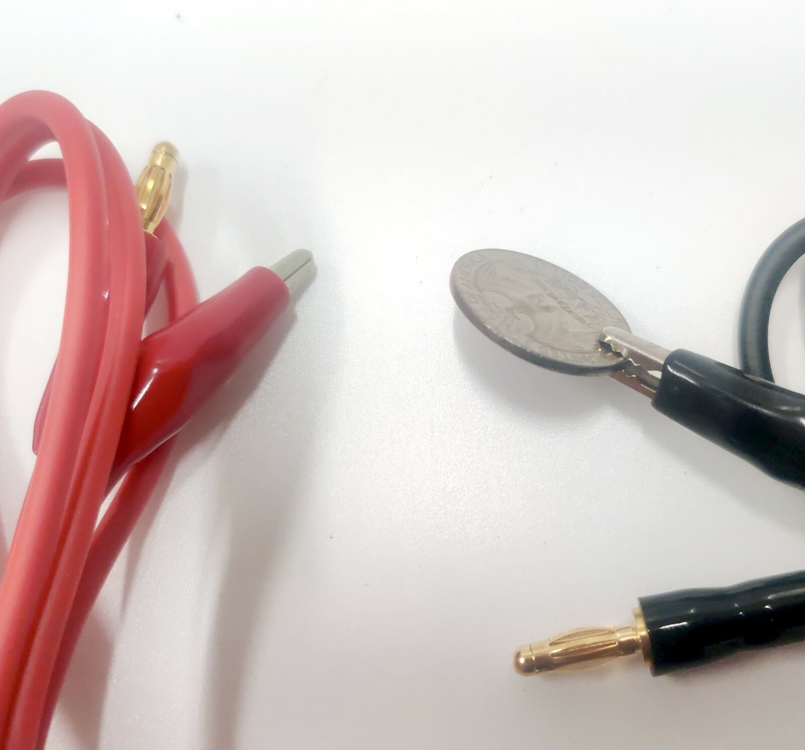 Red & Black Plating Cables Rhodium Gold Pen Plater Electroplating Gold Contacts