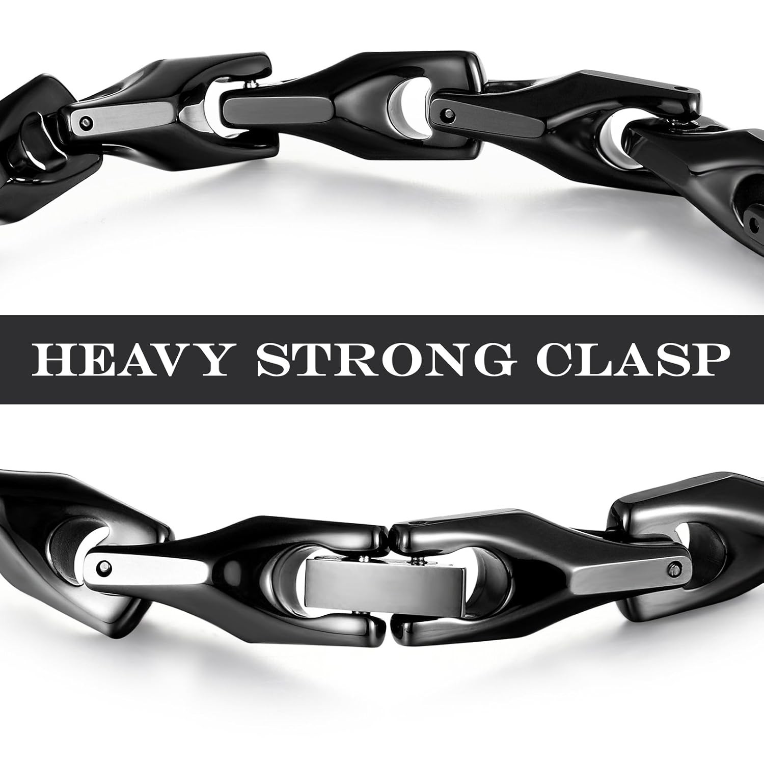 Men Tungsten Carbide Wheat Link Bracelet Men’s Tungsten Jewelry Chain Band