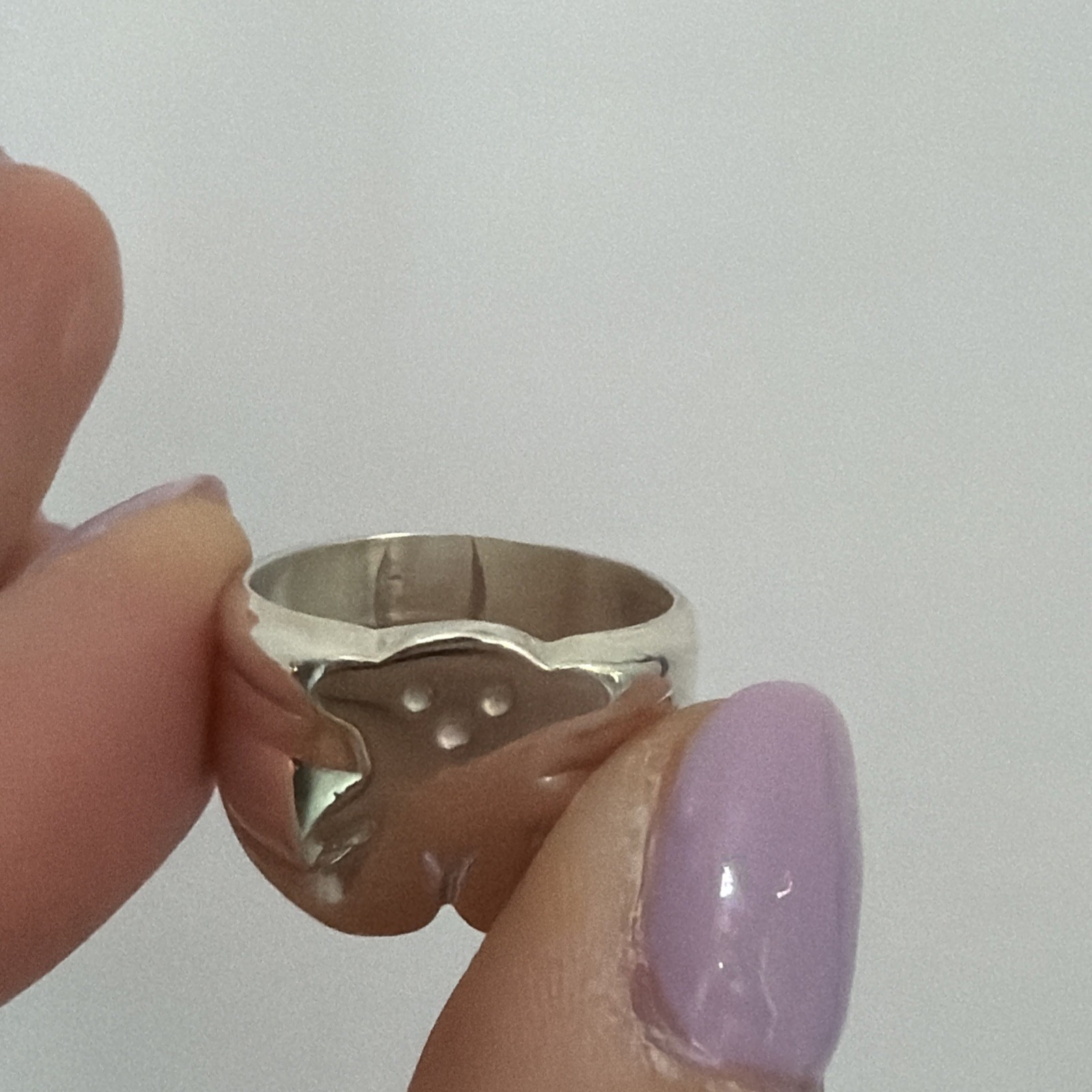 Tous Silver Ring Sz 7.75 RARE