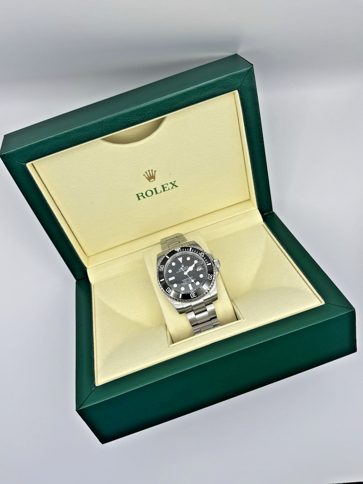 ROLEX Watch Box Set With Bag & Tags & Card Holder
