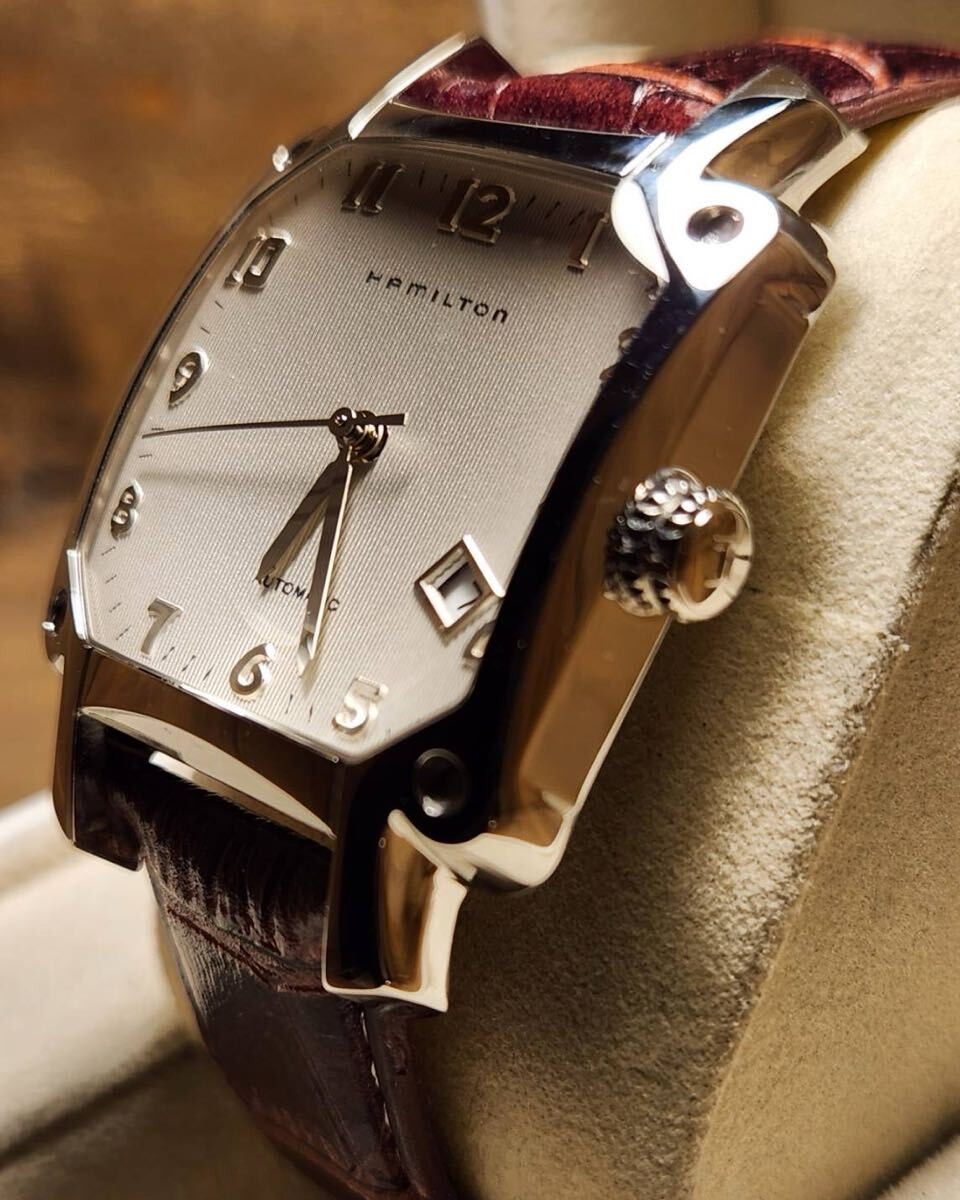 [B1P] HAMILTON Lloyd Auto White Dial Automatic Watch [p9p]