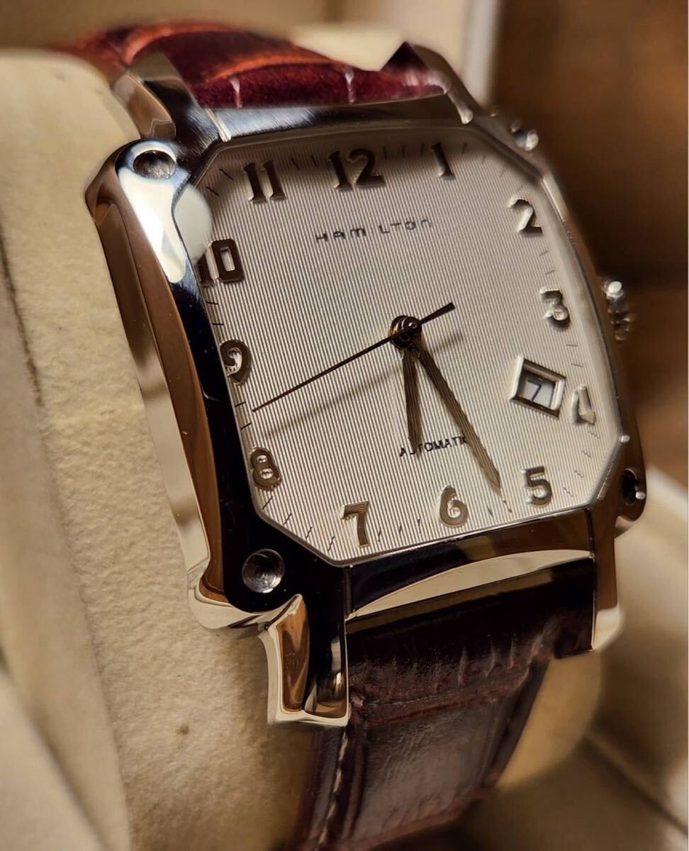 [B1P] HAMILTON Lloyd Auto White Dial Automatic Watch [p9p]