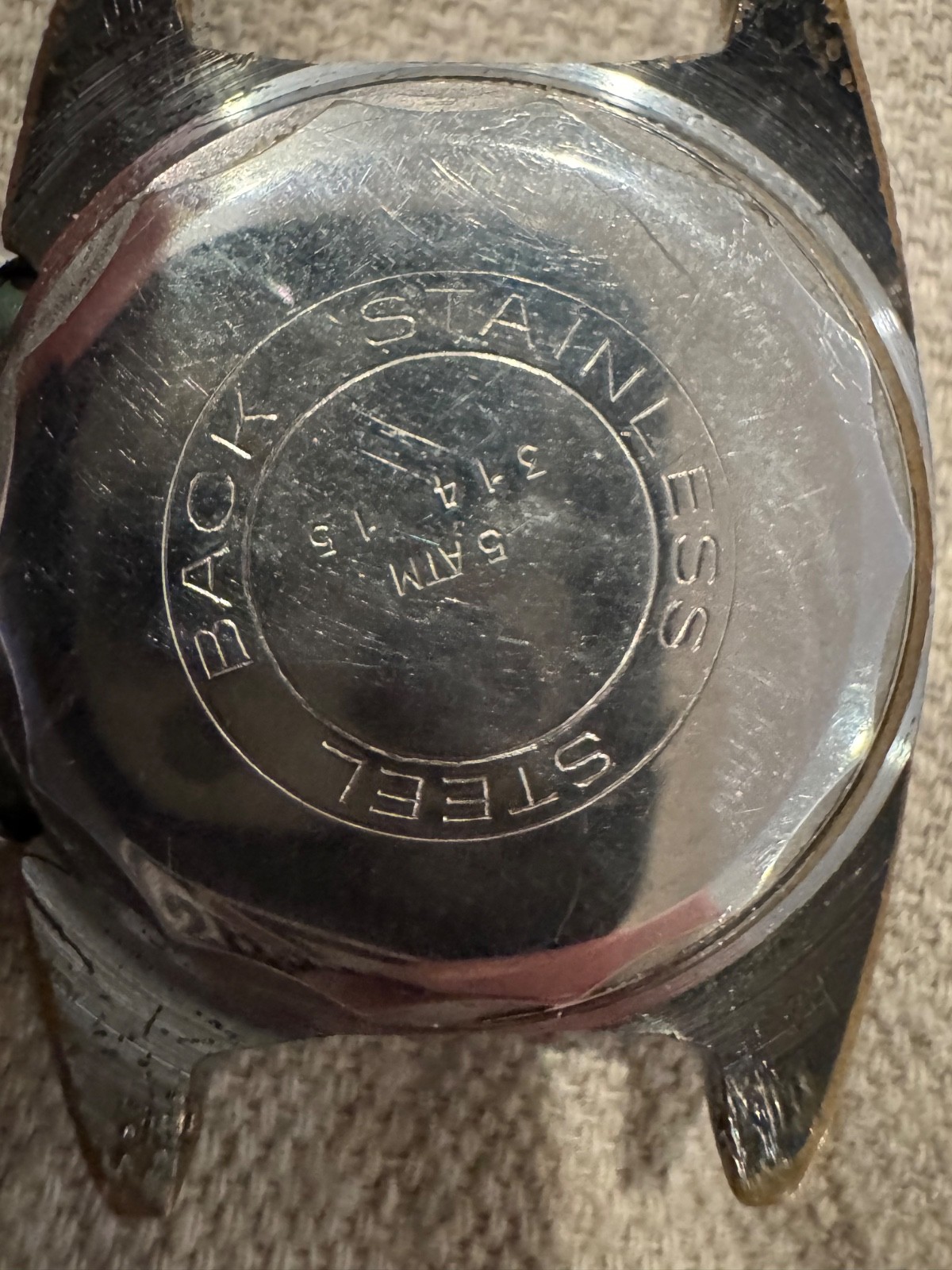 Vintage Clebar Chronograph Watch with Date
