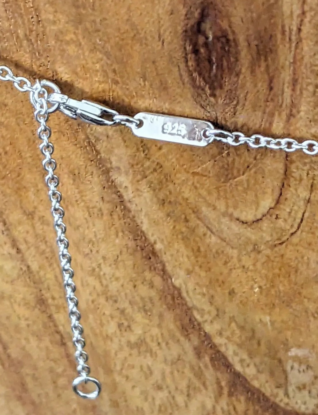 Personalised 925 Sterling Silver Engraved Heart Charm Pendant Necklace Gift