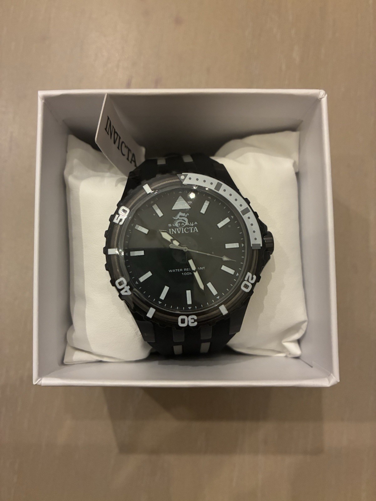 Invicta Subaqua Chromamode Men’s Watch 44mm Black 69447 New in Box