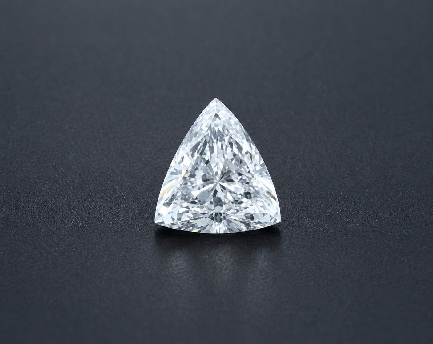3x3mm Triangle D color Lab grown Diamond IF Clarity GIE Certified Loose Gemstone