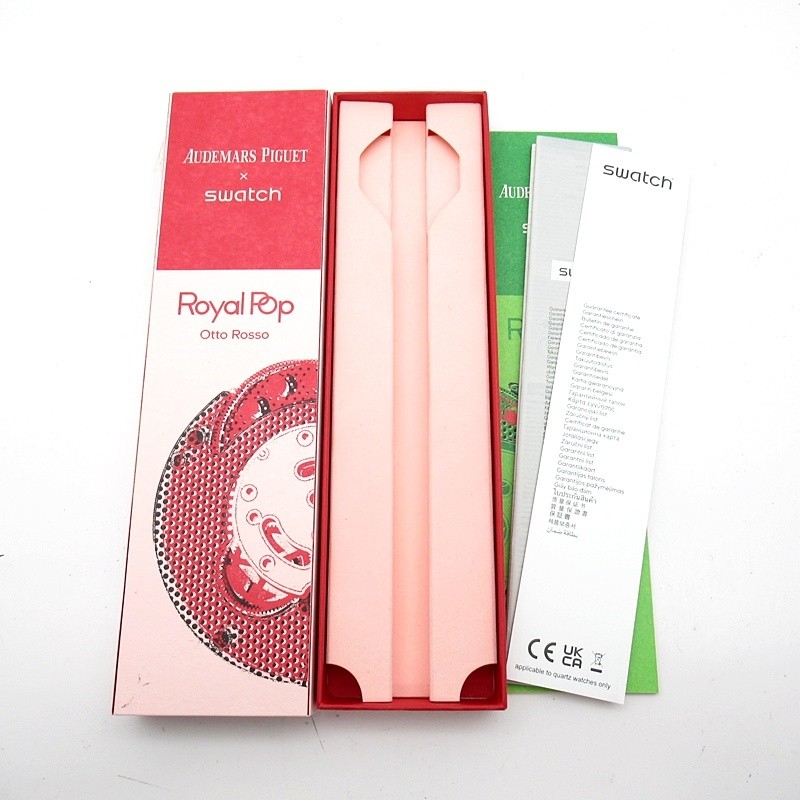 [B1Y] Swatch Audemars Piguet Swatch Royal Pop OTTO ROSSO SSX03R100N Boxed [m2w]