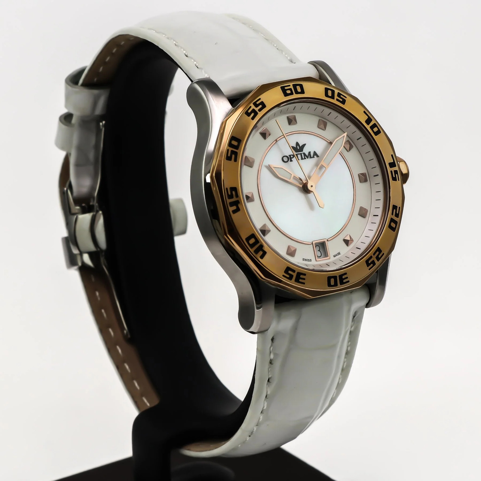 Optima – Swiss Watch – OSL273-SRL-7 Swiss Quartz 35 x 39 mm OSL273 50 m (5 ATM