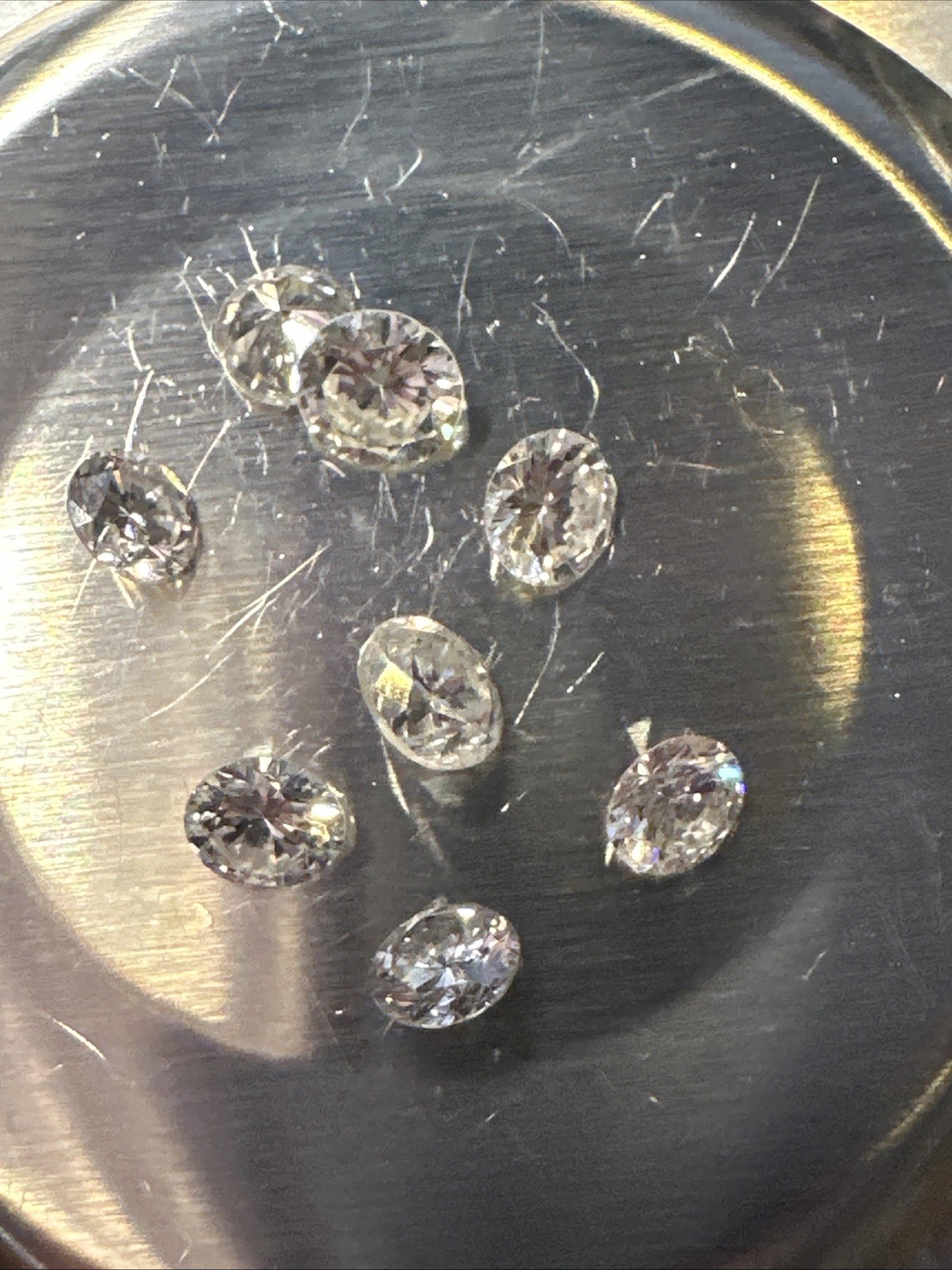 Natural Round Brilliant Cut Diamond Parcel 1.65cts H-I, SI-I 3.3mm To 4.2mm