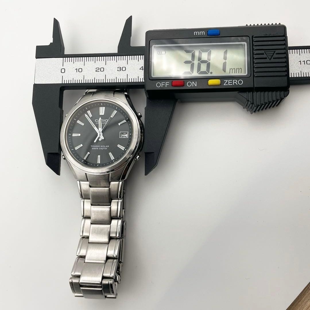 Working Casio LINEAGE Solar Radio-Controlled Watch for Men, Vintage Retro
