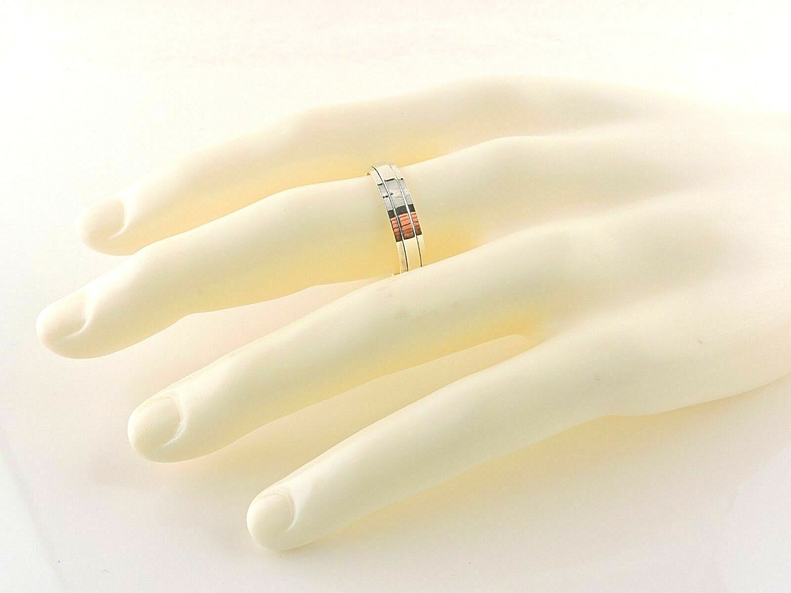 Sterling Silver Smooth Spinner Band Ring – Free Gift Pakaging