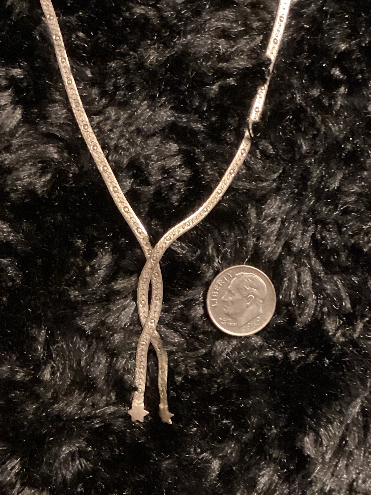 Two Stars Collide .925 Sterling Silver Necklace Beautiful Details Women