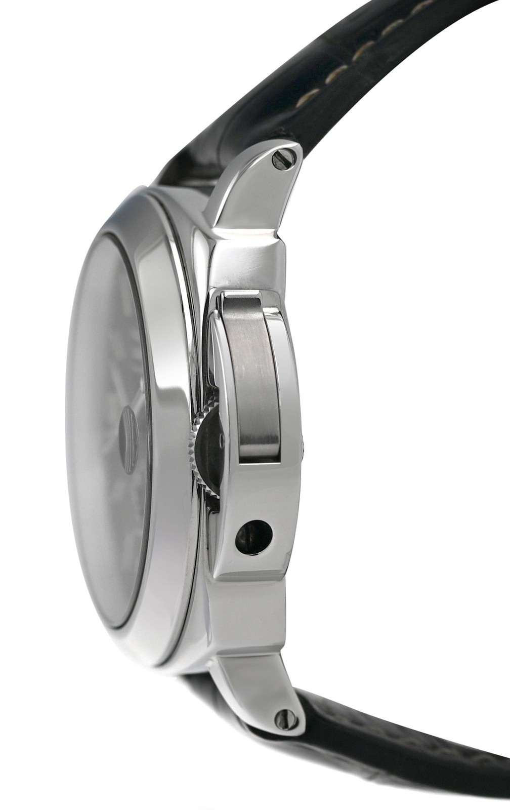 Panerai Luminor Power Reserve PAM00027 Black Dial Date Steel 44MM Mens Automatic