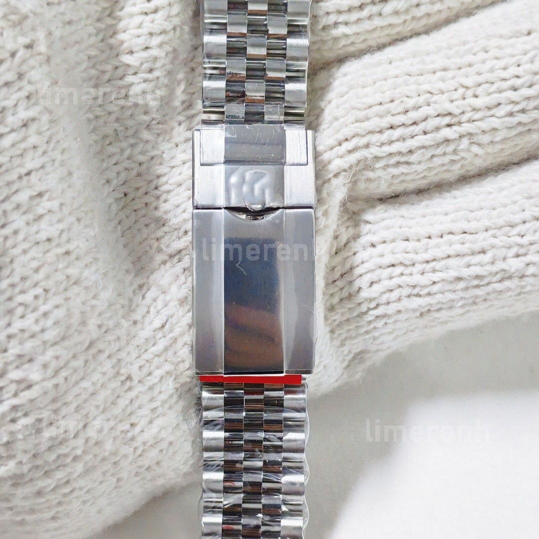 DIY SET for 3285 watch case + dial + hands + Stainless Steel Strap 40mm