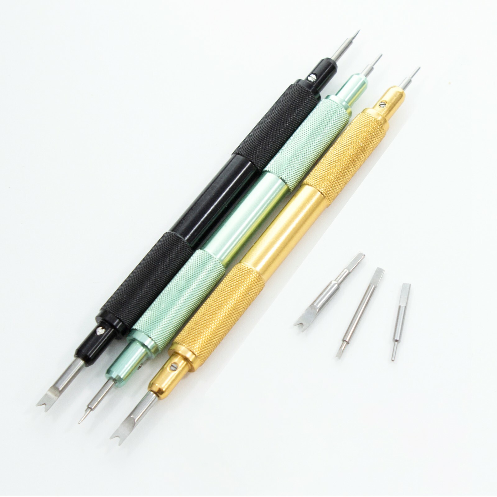 Timelab Watch Metal Link Pin Spring Bar Remover & Extra Blades – Made in Korea