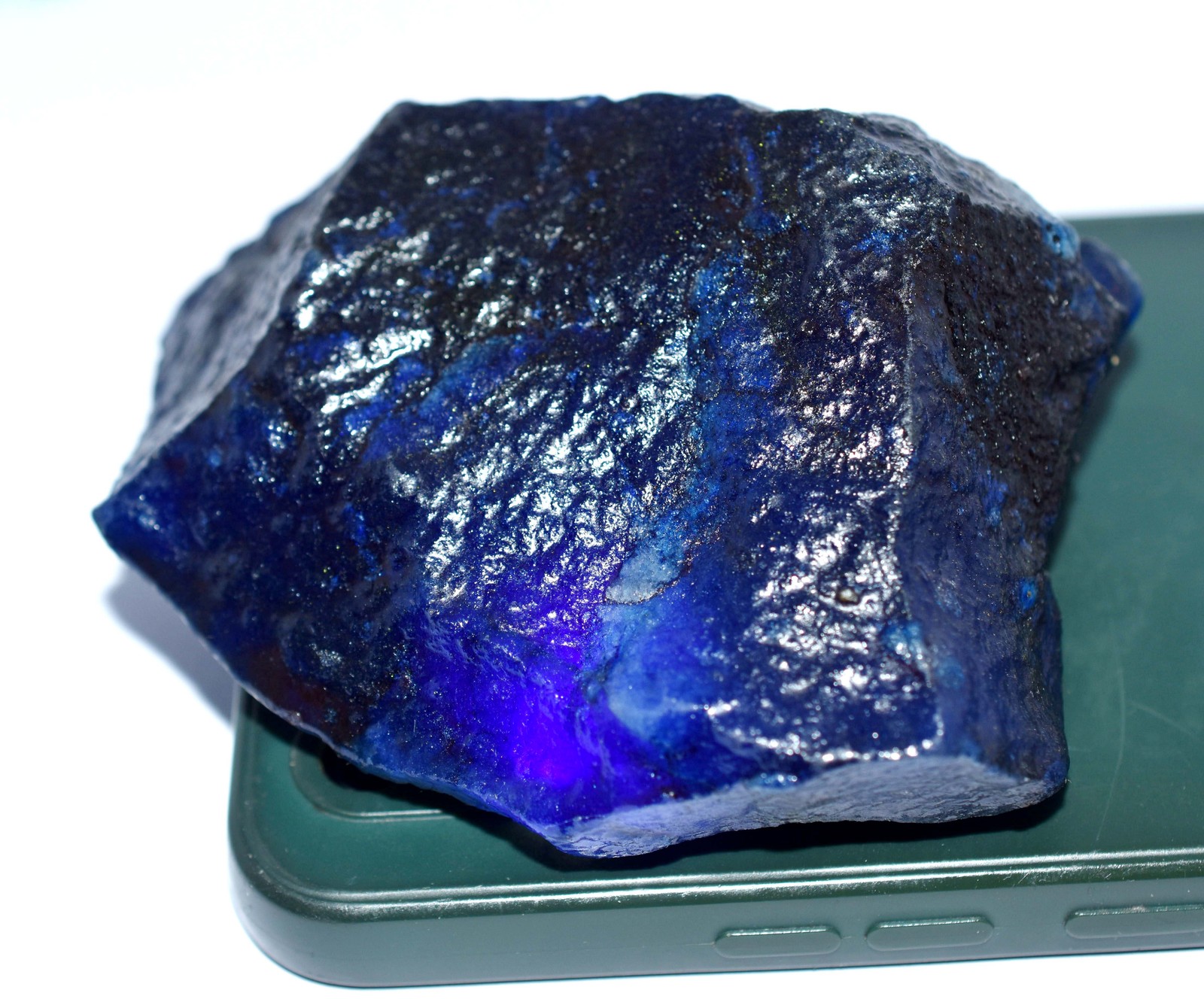 A++ CERTIFIED Natural Blue Tanzanite Uncut Raw Rough 157 Ct Loose Gemstone