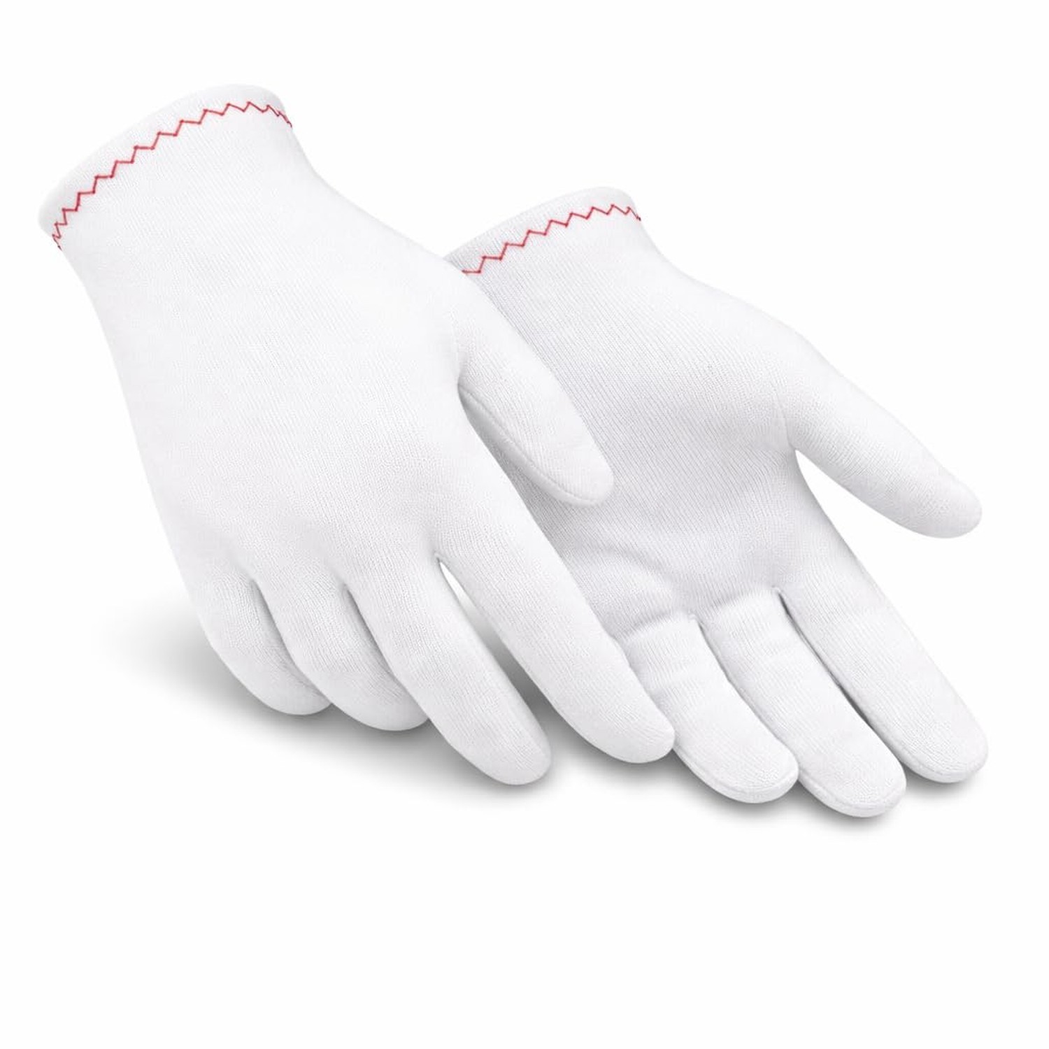 White Nylon Inspection Gloves For Jewelry, Coin, Watch and Art Handling