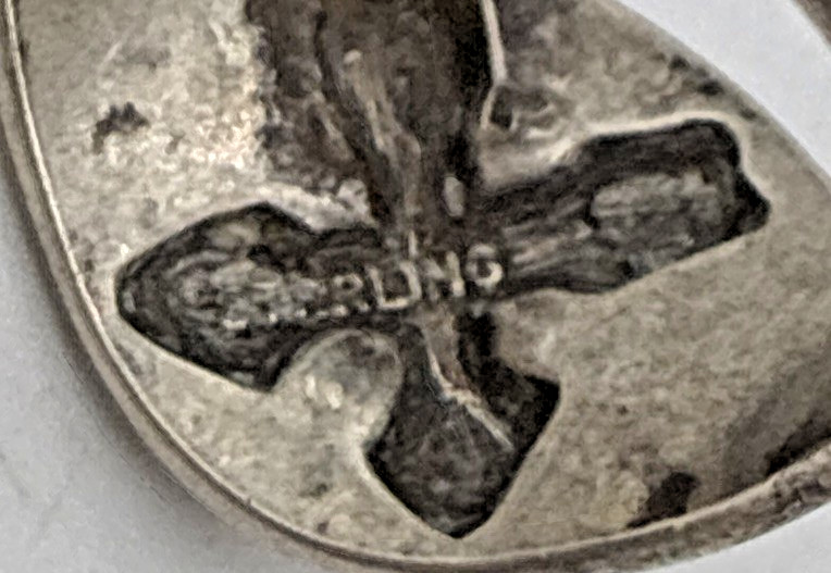 Sterling Silver Crossed Arrows Turquoise Ring Southwestern Size 7 3.4g