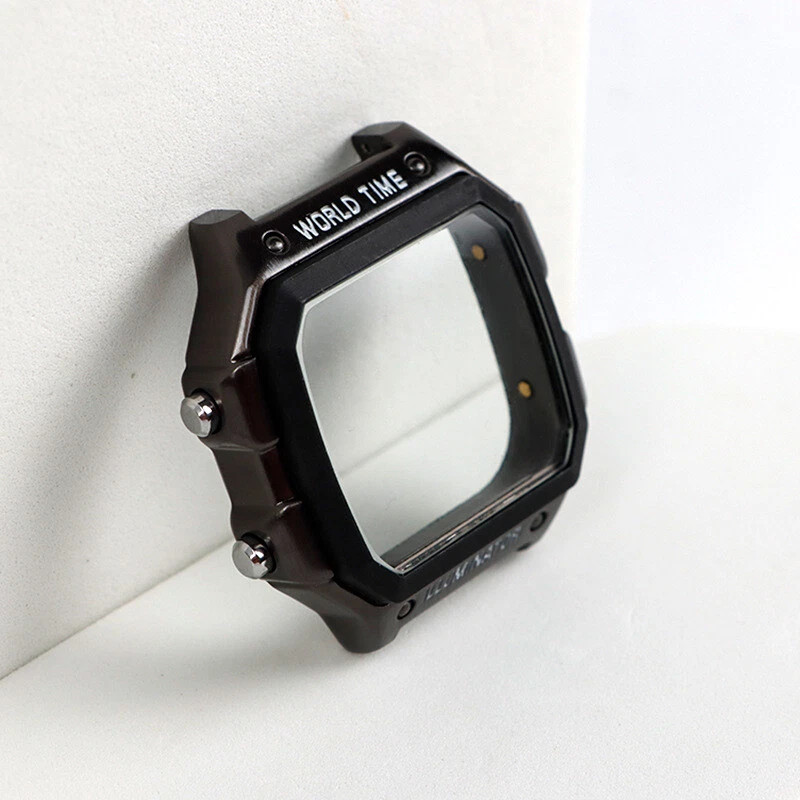 Stainless steel shell+metal strap suitable for Casio AE1200 AE1300 modification-