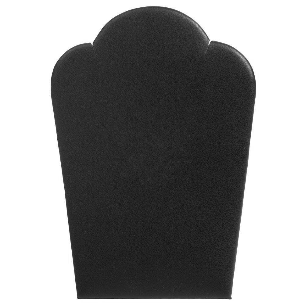 Black Leatherette Jewelry Necklace Easel Necklace Display Stand ~ 4 Styles