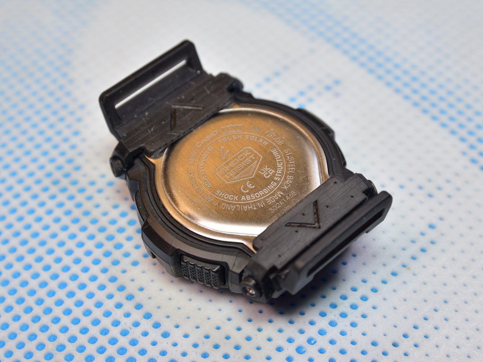 Tough resin watch adapter compatible with Casio G-SHOCK GW7900