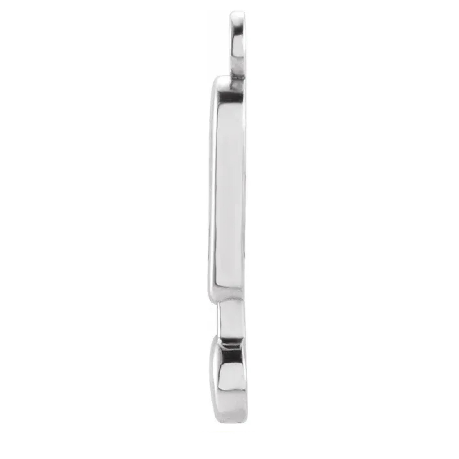 14k 18k Gold-Platinum-Silver Character Exclamation Point Surprise Dangle Charm