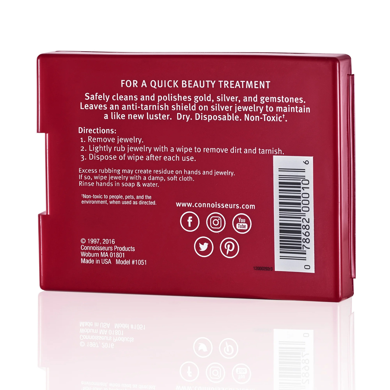 Disposable Wipes Clean and Polish Gold and Silver Jewelry