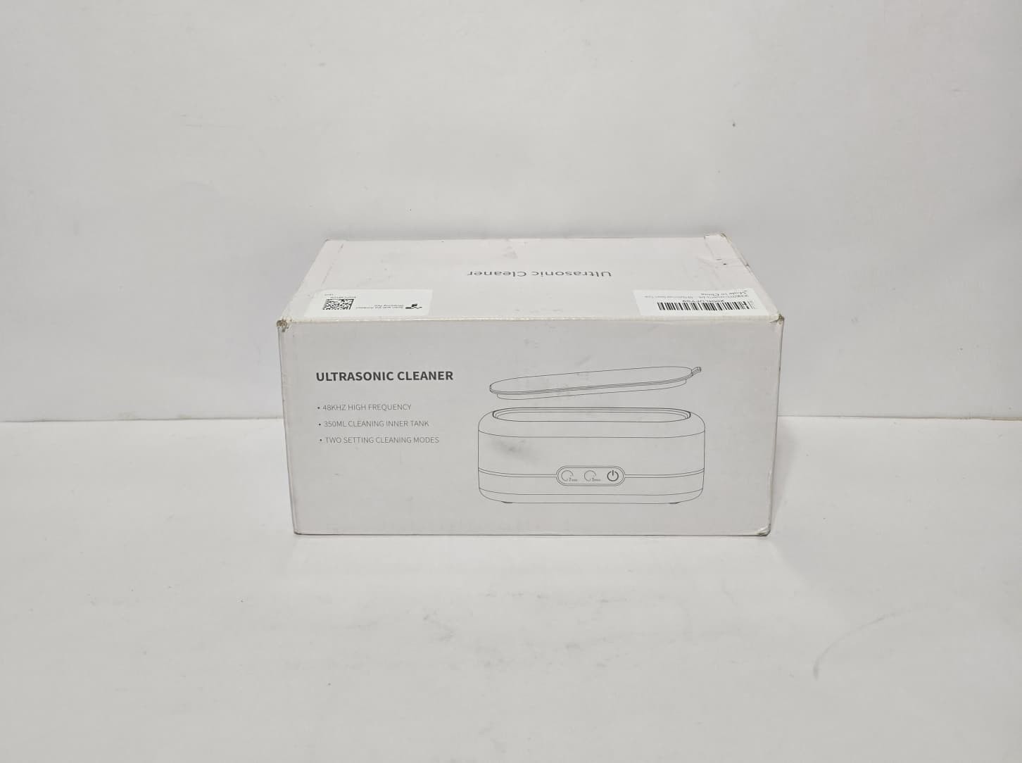 BYASKZIV, ULTRASONIC JEWELRY CLEANER 48KHZ , WHITE