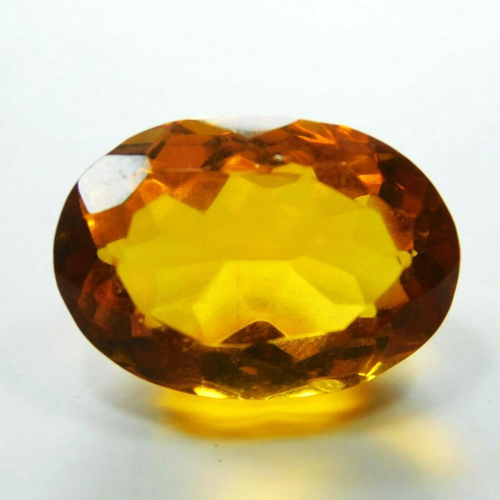 Unheated Yellow Sapphire 8.23 Ct Natural CERTIFIED Oval Cut Loose Gemstone