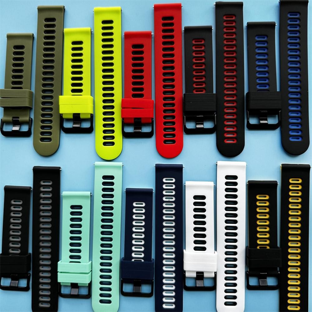 20mm 22mm Quick Release Silicone Watch Band Strap Universal Replacement Bracelet