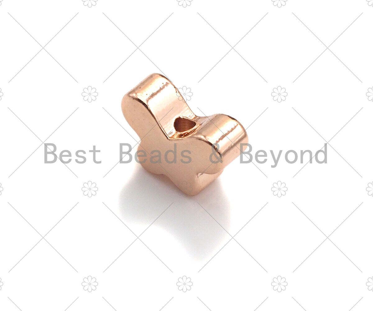 5pc Dainty Butterfly Shape Spacer Beads for Jewelry Making, 3x7mm – sku#Y311