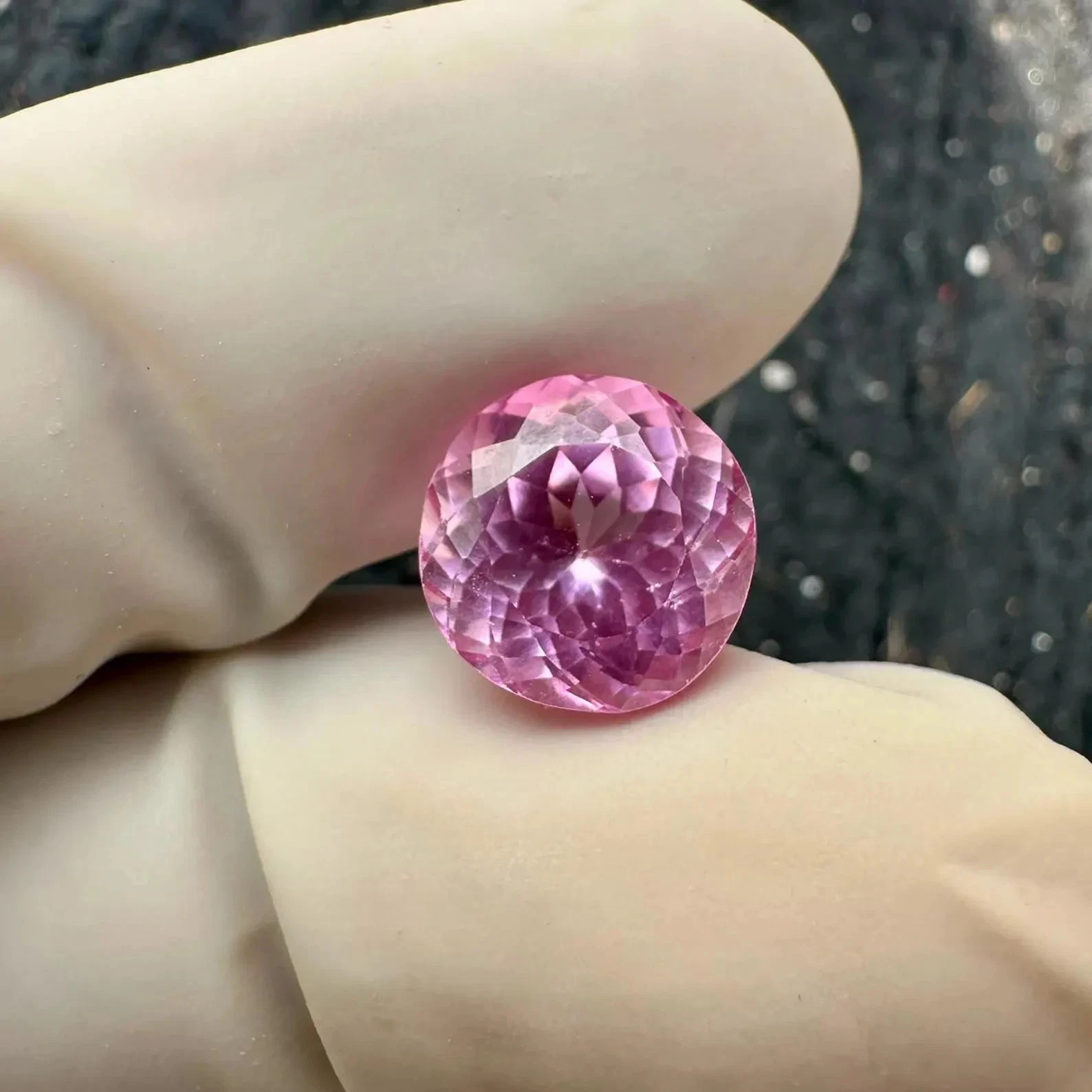 Certified Natural Padparadscha Sapphire 5 Ct Round Cut Premium Loose MR Gems T02