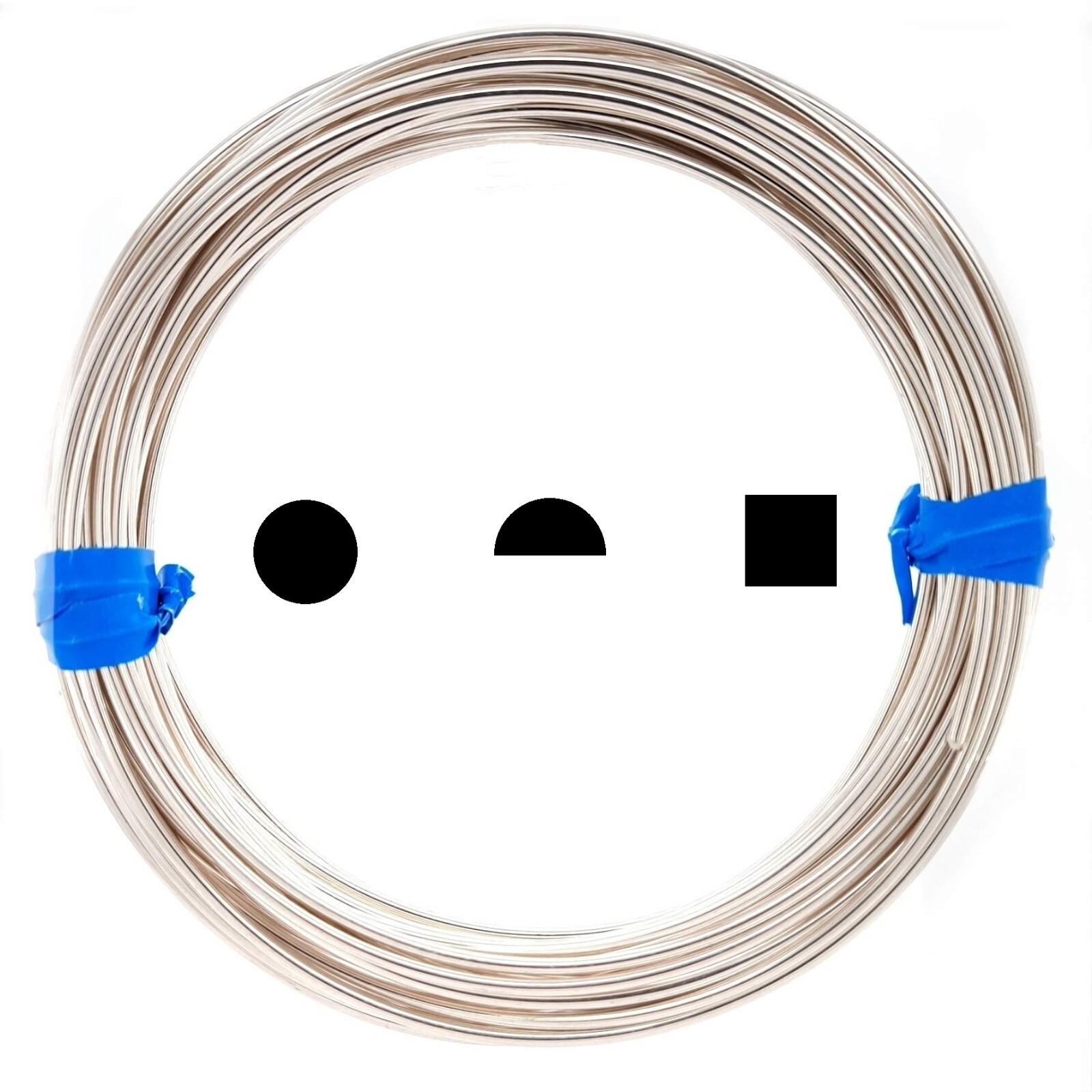 925 Sterling Silver wire Dead Soft Round-Half Round-Square 0 – 30 Gauge