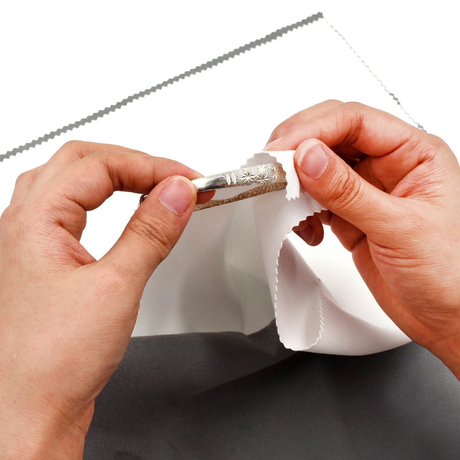 Polishing Cleaning Cloth for Gold Silver Jewelry (XL)Pro Size 14×11 in MF Jargod