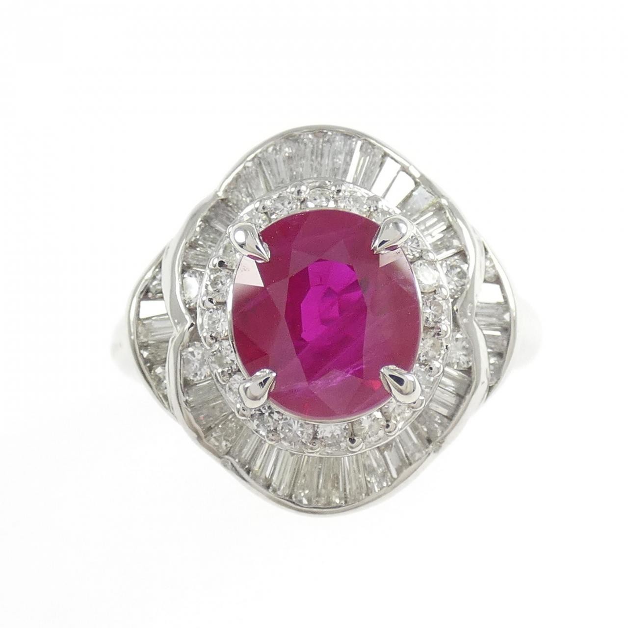 Authentic PT900 Ruby Ring 1.87CT #230-000-556-2342