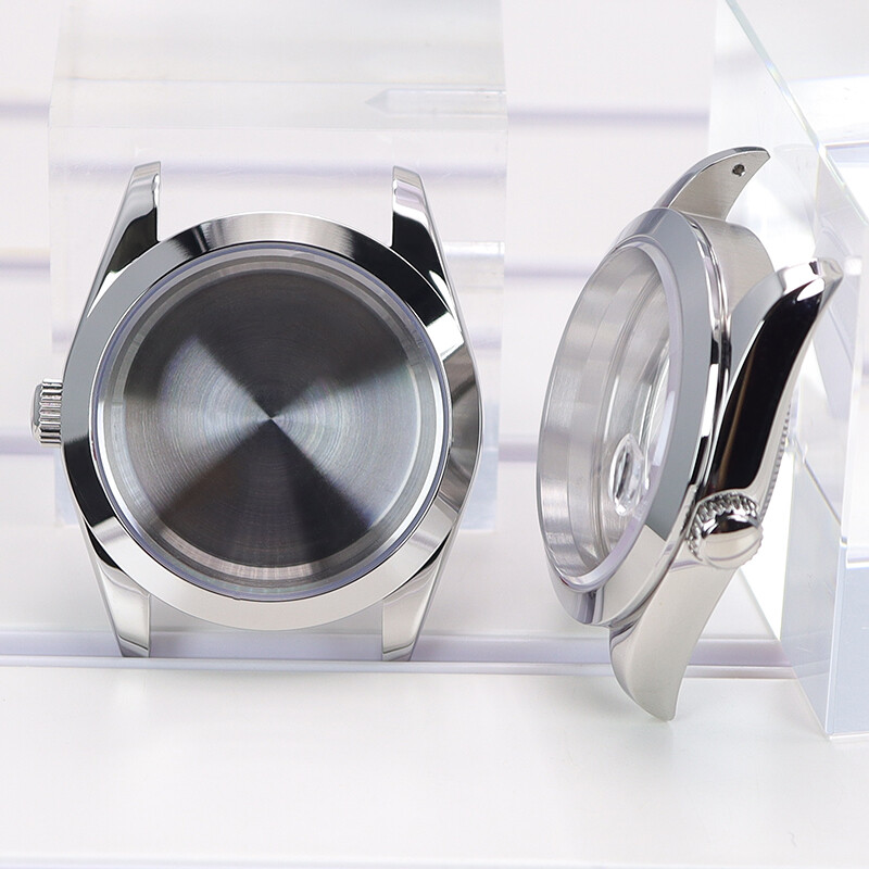 stainless steel Explorer Watch Case nh35 Sapphire Glass For Seiko NH35 nh36 8215